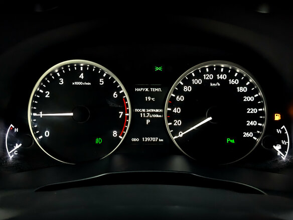 2014 Lexus ES 250 VI, коричневый, 2490000 рублей - вид 12