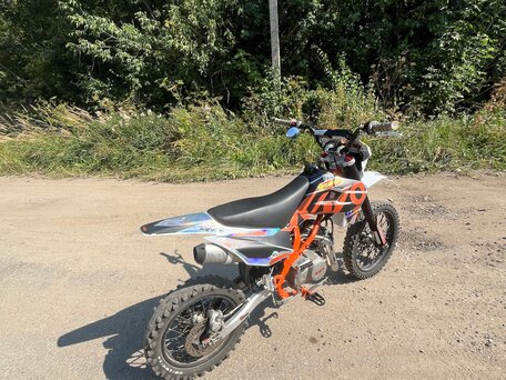 2024 Kayo Basic TT125EM, оранжевый, 68500 рублей, вид 3
