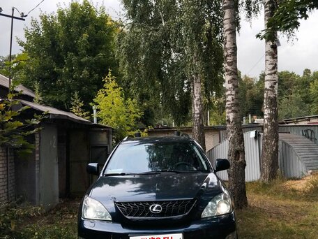 2008 Lexus RX 350 II Рестайлинг, синий, 1100000 рублей, вид 3
