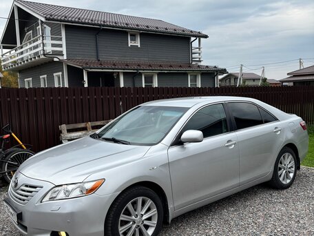 2008 Toyota Camry VI (XV40), серебристый, 990000 рублей, вид 3