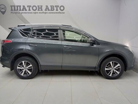 2016 Toyota RAV4 IV (XA40) Рестайлинг, серый, 1829000 рублей, вид 4