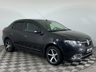 2014 Renault Logan II, чёрный, 690000 рублей, вид 3