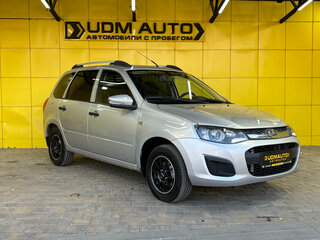 2014 Lada (ВАЗ) Kalina II, серебристый, 599000 рублей, вид 3