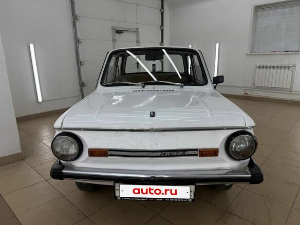 1989 ЗАЗ 968 М, белый - вид 1