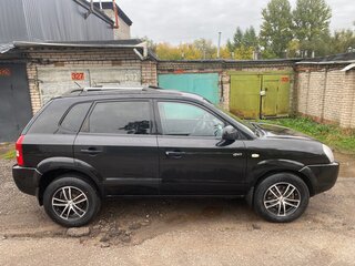 2008 Hyundai Tucson I, чёрный, 750000 рублей, вид 4