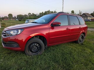 2021 Lada (ВАЗ) Granta I Рестайлинг, красный, 625000 рублей, вид 3