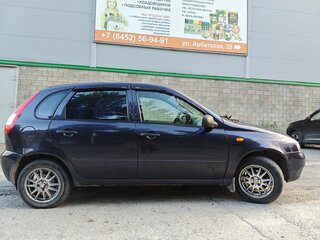 2007 Lada (ВАЗ) Kalina I, синий, 170000 рублей, вид 3
