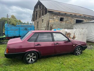 2001 Lada (ВАЗ) 21099, красный, 80000 рублей, вид 3