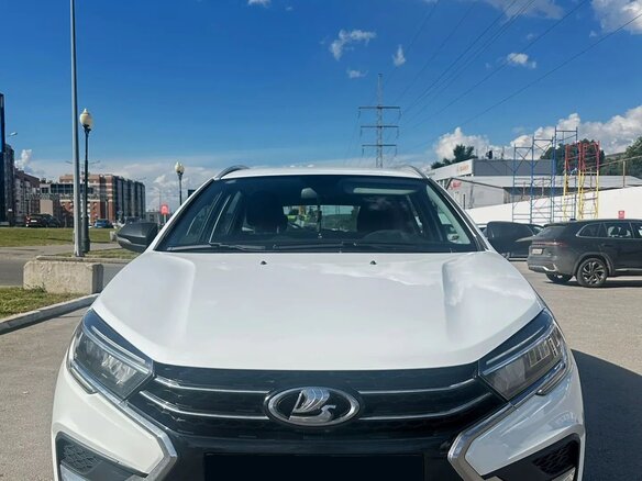 2024 Lada (ВАЗ) Vesta SW I Рестайлинг (NG), белый, 1100000 рублей - вид 8