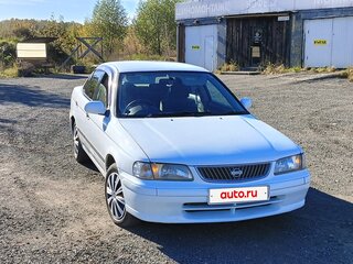2001 Nissan Sunny B15, белый, 350000 рублей, вид 3