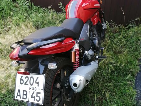 2013 Stels Flame 200, красный, 130000 рублей, вид 1