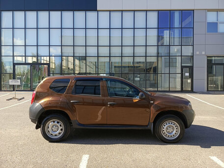 2014 Renault Duster I, коричневый, 777000 рублей, вид 4