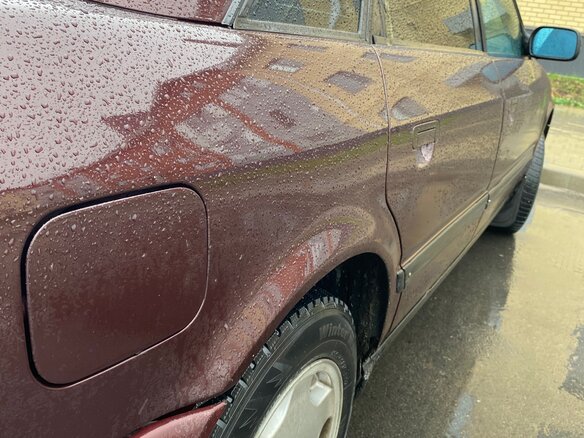 1992 Audi 100 IV (C4), красный, 445000 рублей - вид 28