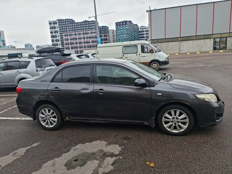 2007 Toyota Corolla AMT X (E140, E150), серый, 499000 рублей, вид 4