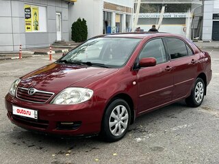 2006 Toyota Corolla IX (E120, E130) Рестайлинг, красный, 425000 рублей, вид 1