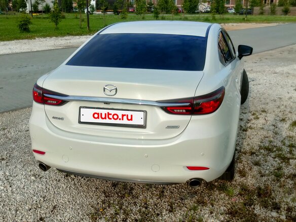 2019 Mazda 6 III (GJ) Рестайлинг 2, белый, 2300000 рублей - вид 17