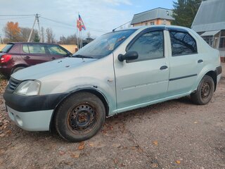 2009 Renault Logan I, серый, 150000 рублей, вид 5