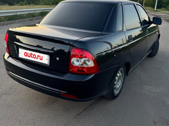 2010 Lada (ВАЗ) Priora I, чёрный, 240000 рублей - вид 3
