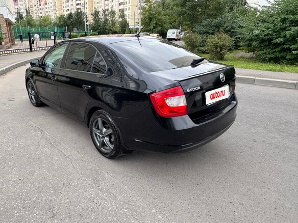 2015 Skoda Rapid I, чёрный - вид 6