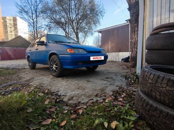2004 Lada (ВАЗ) 2115, синий, 150000 рублей - вид 8