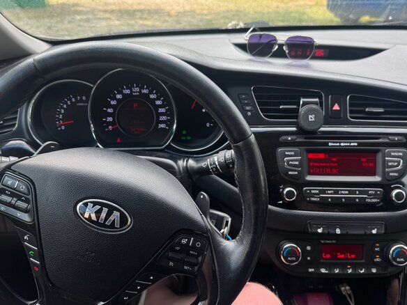 2014 Kia Ceed II, коричневый, 980000 рублей - вид 6
