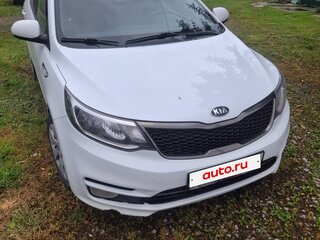 2016 Kia Rio III Рестайлинг, белый, 1130000 рублей, вид 1