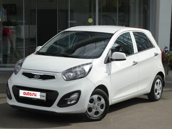 2011 Kia Picanto II, белый