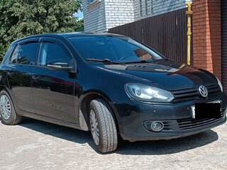 2011 Volkswagen Golf VI, чёрный, 530000 рублей, вид 2
