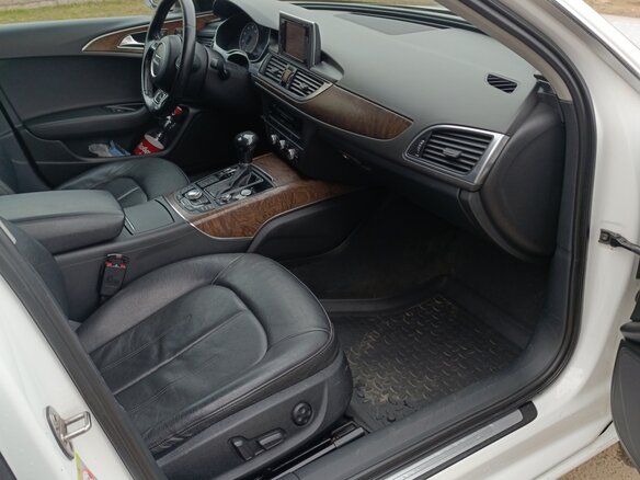 2012 Audi A6 IV (C7), белый, 1595000 рублей - вид 8