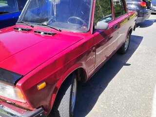2007 Lada (ВАЗ) 2107, пурпурный, 195000 рублей, вид 2