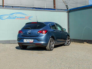 2012 Opel Astra J Рестайлинг, синий, 707000 рублей, вид 4