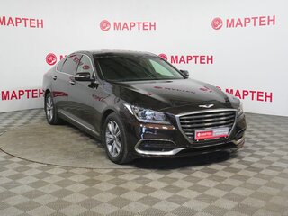 2017 Genesis G80 I, коричневый, 2163000 рублей, вид 3