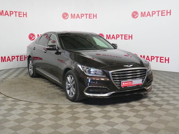 2017 Genesis G80 I, коричневый, 2163000 рублей - вид 3