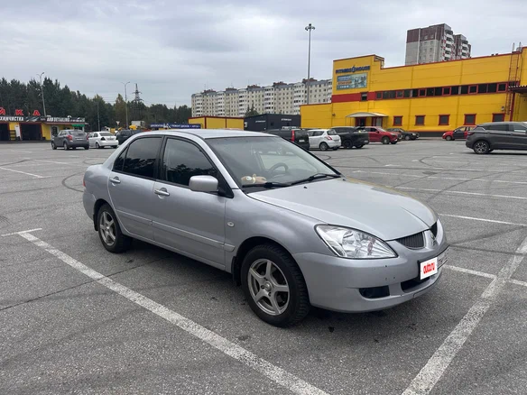 2004 Mitsubishi Lancer IX, серебристый, 315000 рублей