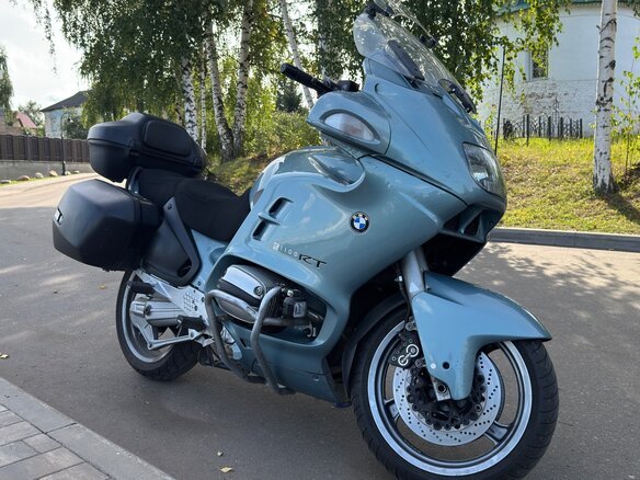 2001 BMW R 1100 RT, голубой, 350000 рублей - вид 1