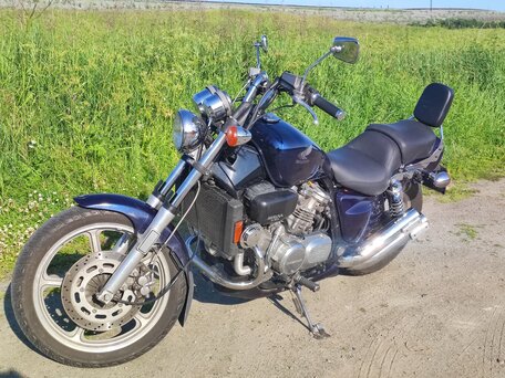 1988 Honda VF 750, синий, 350000 рублей, вид 2