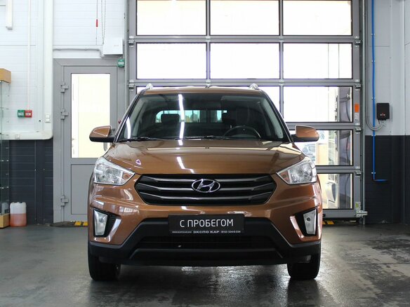 2017 Hyundai Creta I, коричневый, 1380000 рублей - вид 1