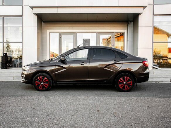 2018 Lada (ВАЗ) Vesta I, коричневый, 850000 рублей - вид 6