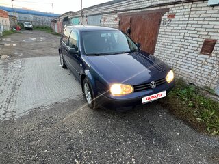2003 Volkswagen Golf IV, синий, 380000 рублей, вид 2