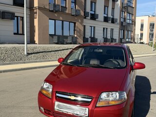 2007 Chevrolet Aveo I, красный, 450000 рублей, вид 4