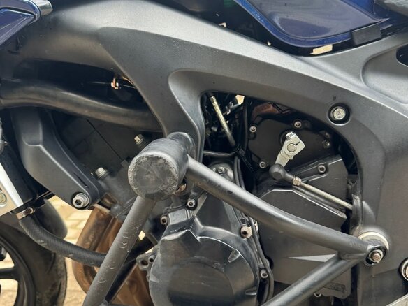 2008 Yamaha FZ6, синий, 350000 рублей - вид 8