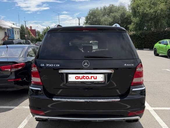 2012 Mercedes-Benz GL-Класс 350 I (X164) Рестайлинг, чёрный, 1600000 рублей - вид 3