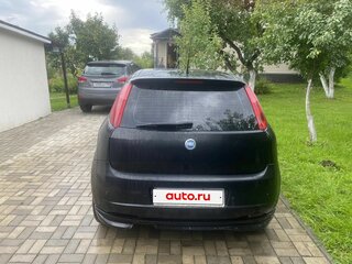 2007 Fiat Punto III Grande Punto, чёрный, 405000 рублей, вид 3