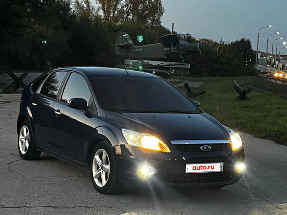 2010 Ford Focus II Рестайлинг, синий, 555000 рублей - вид 7