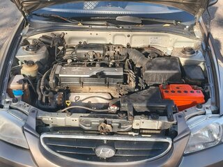 2007 Hyundai Accent ТагАЗ II, бежевый, 205000 рублей, вид 5