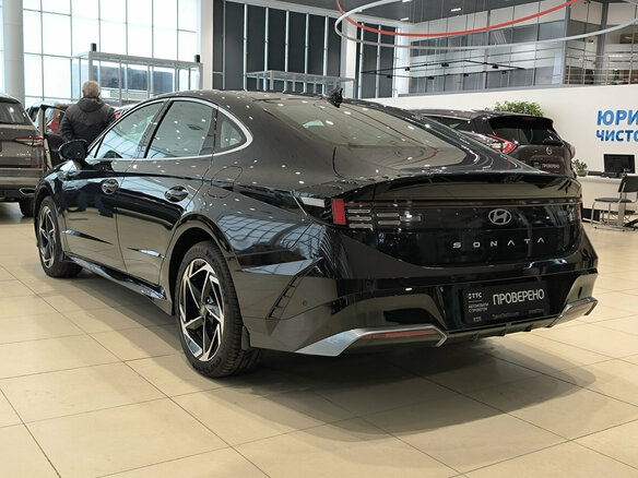 2024 Hyundai Sonata VIII (DN8) Рестайлинг, чёрный - вид 6