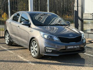 2016 Kia Rio III Рестайлинг, серый, 1259000 рублей, вид 1
