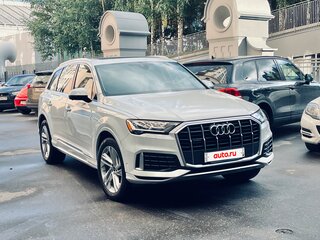 2022 Audi Q7 45 TFSI II (4M) Рестайлинг, белый, 5750000 рублей, вид 5