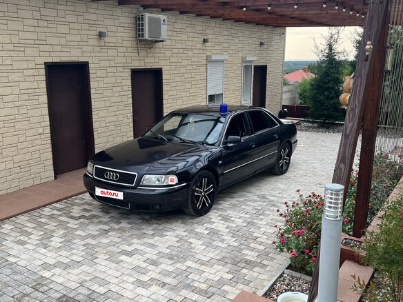 2000 Audi A8 I (D2) Рестайлинг, чёрный, 250000 рублей - вид 5