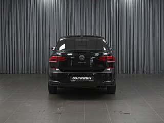 2021 Volkswagen Polo VI, чёрный, 1259000 рублей, вид 4